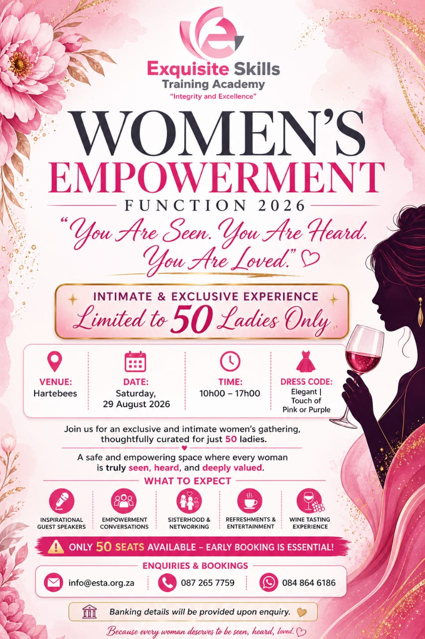 Women's Empowerment Function 2026 Flyer